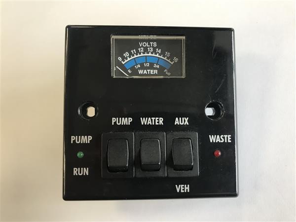 Plug In Systems Combined Water and Voltage Gauge Control Panel