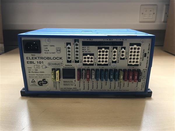 Schaudt Elektroblock EBL 101 Fuseboard with Integrated Charger