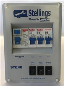 Stellings STE48 Fuseboard with Integrated Charger
