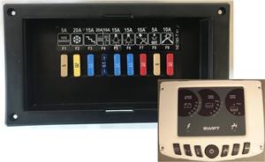 Nord NE185 Fuseboard & NE219 Control Panel